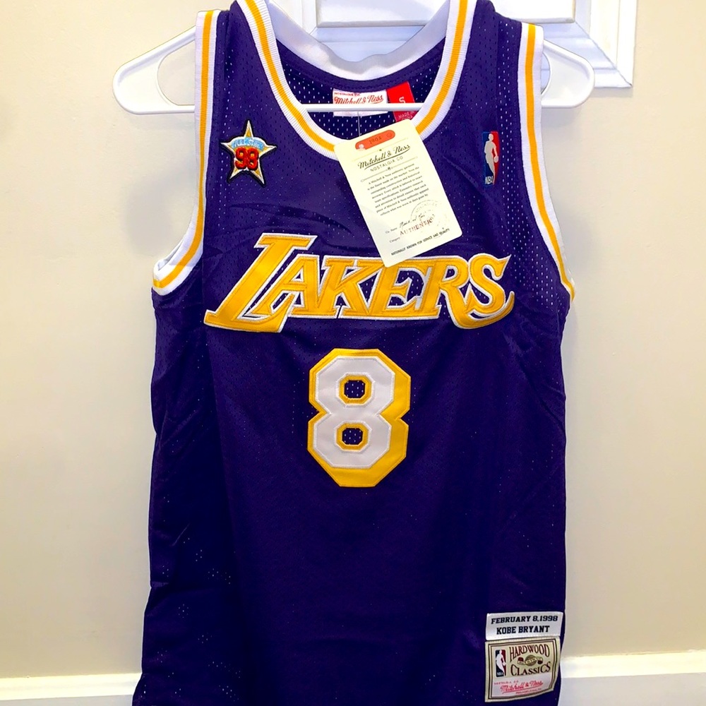 Purple 1998 Kobe Bryant Jersey